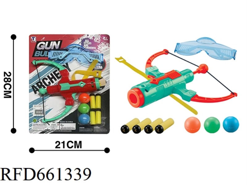 BOW AND ARROW SOFT BULLET GUN
