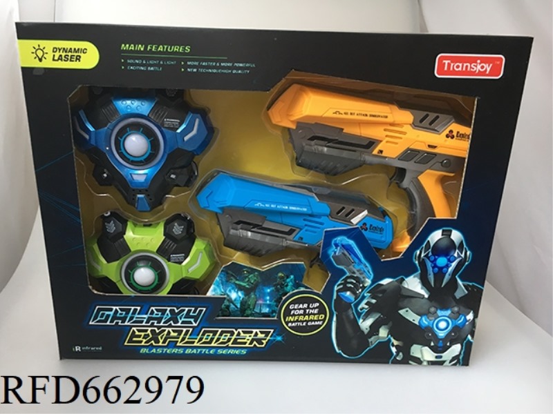 SMALL COMBAT GUNS WITH BADGES