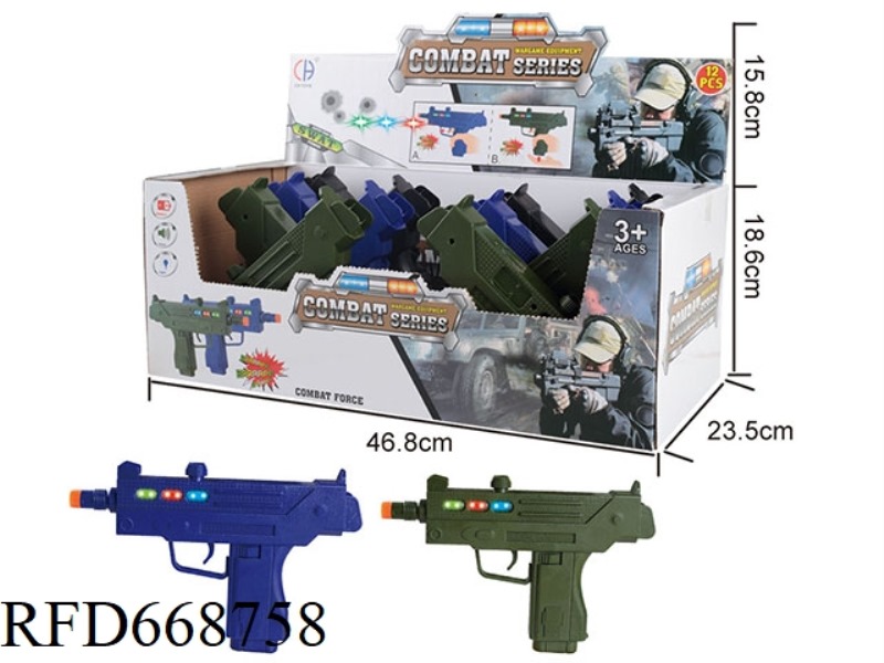 12 PIECES OF SOFT BULLET GUNS