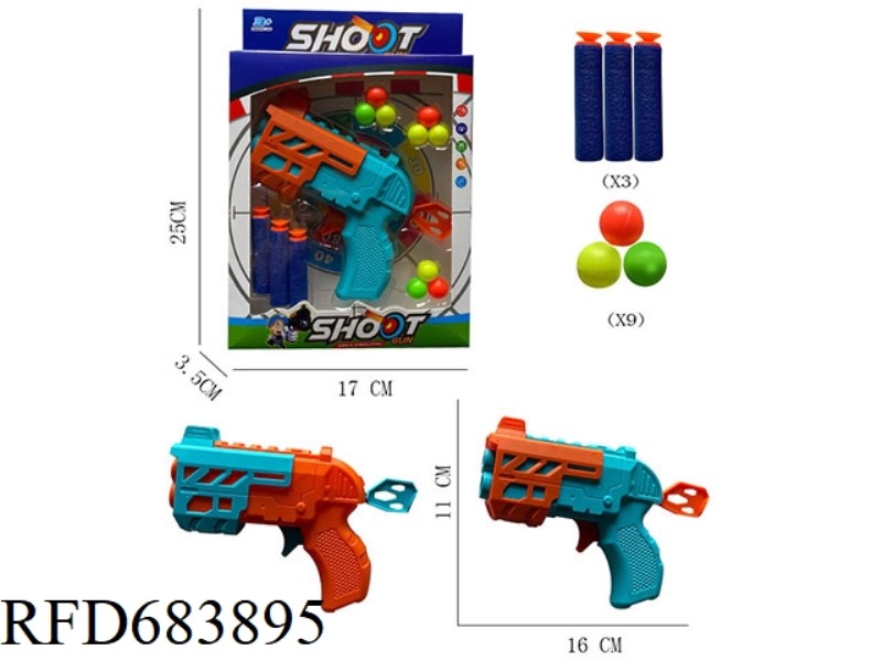 TABLE TENNIS SOFT BULLET GUN
