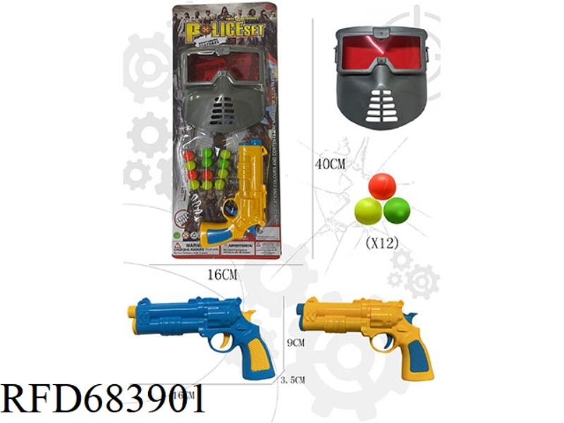 REVOLVER TABLE TENNIS WITH MASK
