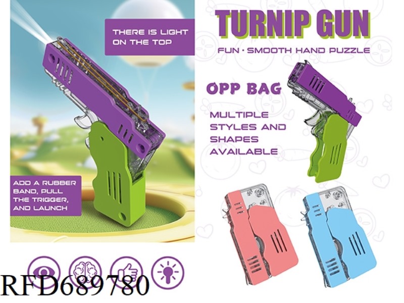 LIGHT FOLDING RUBBER BAND GUN