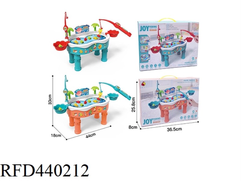 MAGNETIC MUSIC FISHING TOY