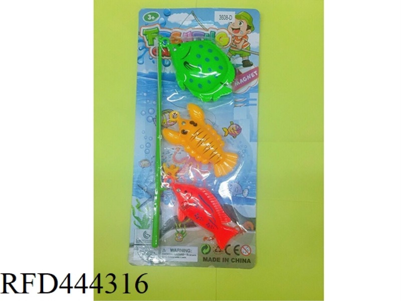 MAGNETIC SUCTION + HOOK DUAL-PURPOSE FISHING