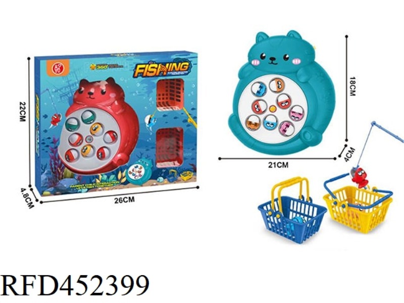 ELECTRIC CARTOON CAT FISHING