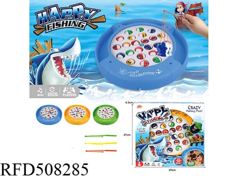 ROUND ELECTRIC MUSIC DIAOYUTAI (24 FISH)