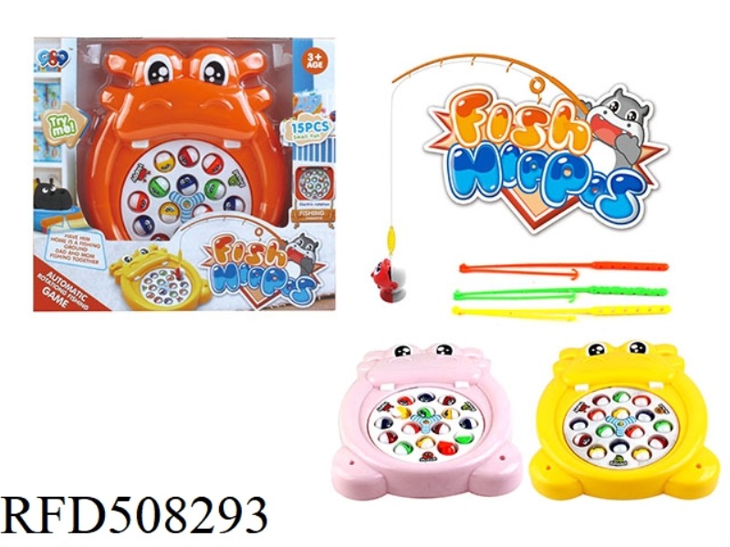 HIPPOPOTAMUS ELECTRIC MUSIC DIAOYUTAI (15 FISH)