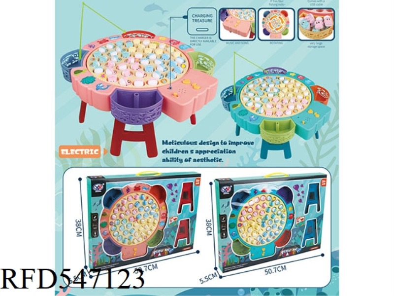 ELECTRIC FISHING MUSIC TABLE