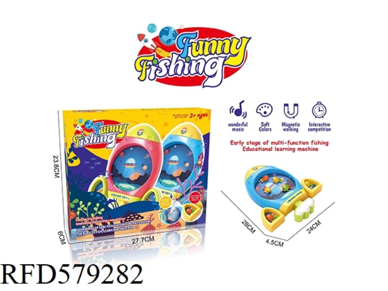 ELECTRIC ROCKET FISHING TRAY BLUE