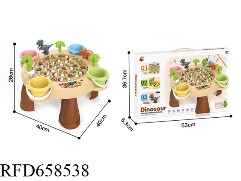 DINOSAUR ELECTRIC ROTATING DIAOYUTAI