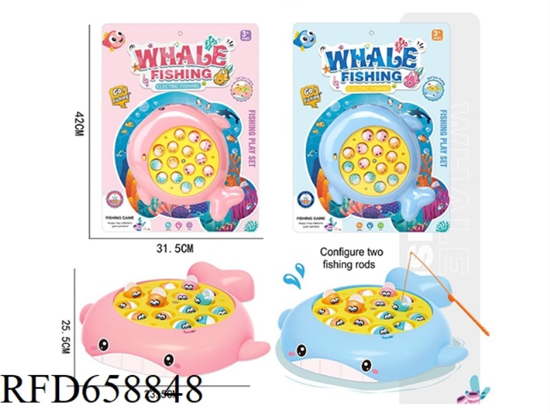 LITTLE WHALE MUSIC FISHING SET