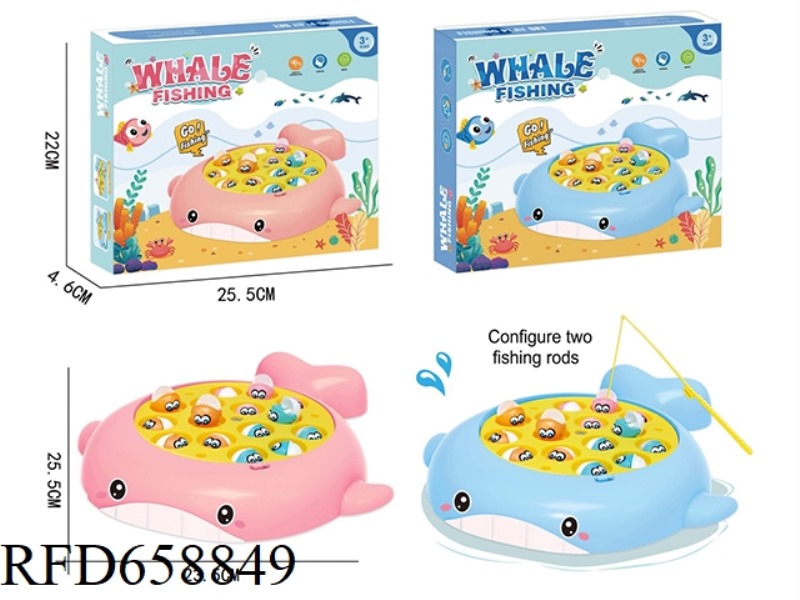 LITTLE WHALE MUSIC FISHING SET