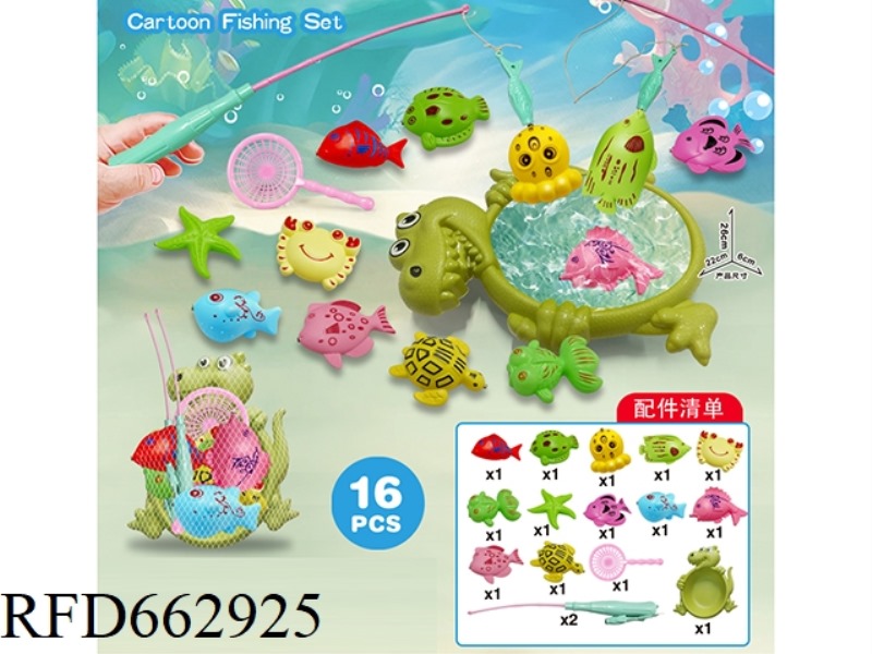 FISHING DINOSAUR DISH