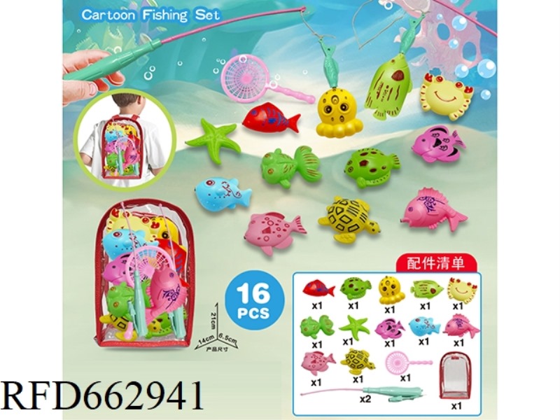 PVC BACKPACK FISHING ACCESSORIES