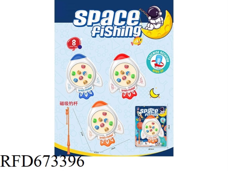 UPSTREAM ROCKET 8 FISH FISHING PLATE (THREE COLOR MIXED)