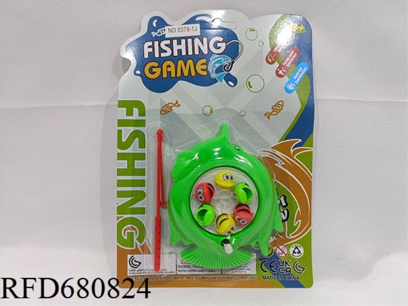 FISHING WITH HOOK ON FISH CHAIN