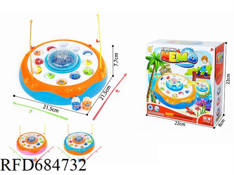 FINDING NEMO ELECTRIC MUSIC FLASH FISHING