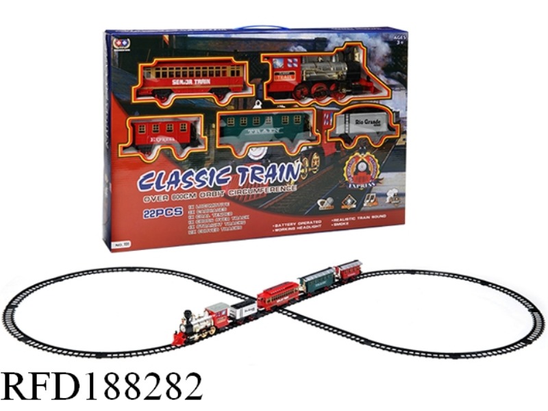 ELECTRIC LIGHT MUSIC SMOKE TRACK TRAIN