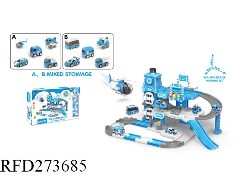 CARTOON CAR PARK BOX (AIRPORT SERIES)