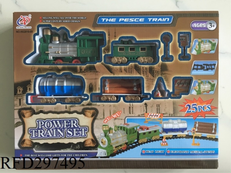 ELECTRIC TRANSPORT RAIL TRAIN WITH LIGHT AND MUSIC