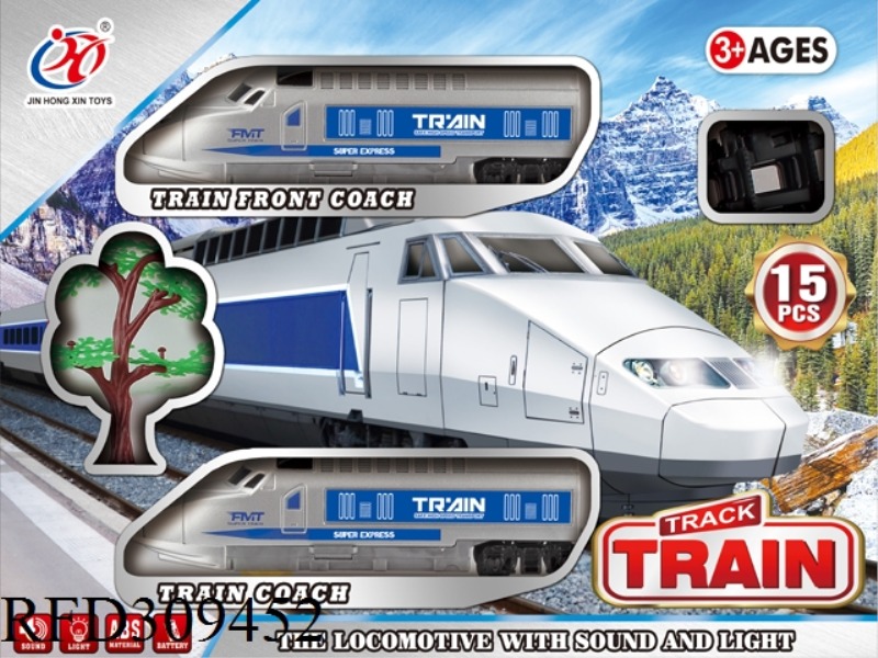 ELECTRIC TRAIN WITH LIGHT AND MUSIC