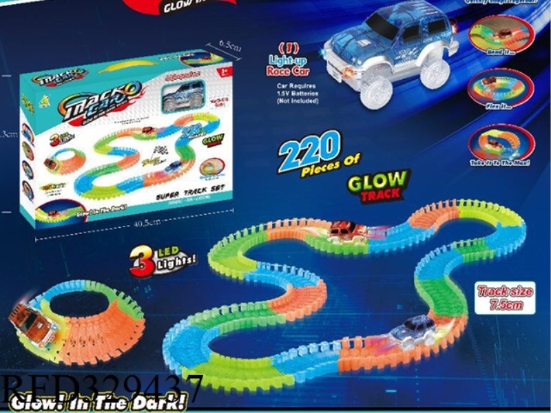 LUMINOUS RAIL VEHICLE