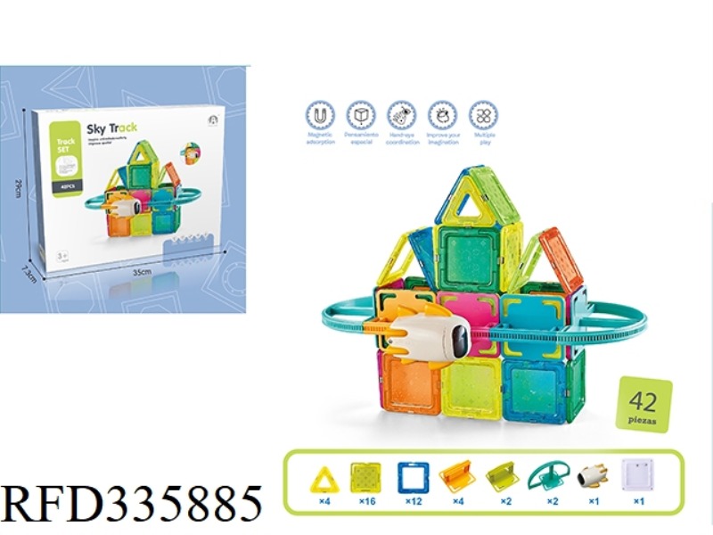 ASSEMBLED MAGNETIC TRACK 30PCS
