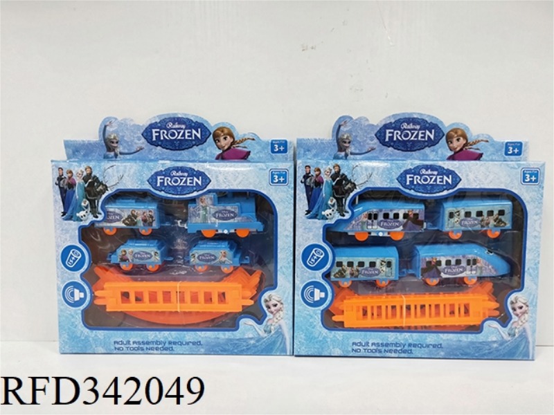 FROZEN ELECTRIC
RAIL TRAIN 2 TYPES MIXED