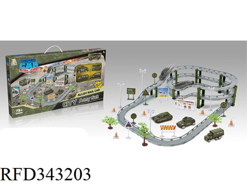ALLOY RAIL CAR (MILITARY SERIES)