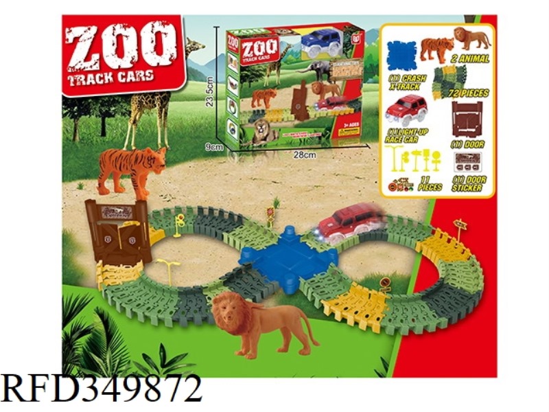 ZOO ASSEMBLED RAIL CAR (DIY)