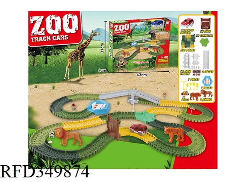 ZOO ASSEMBLED RAIL CAR (DIY)