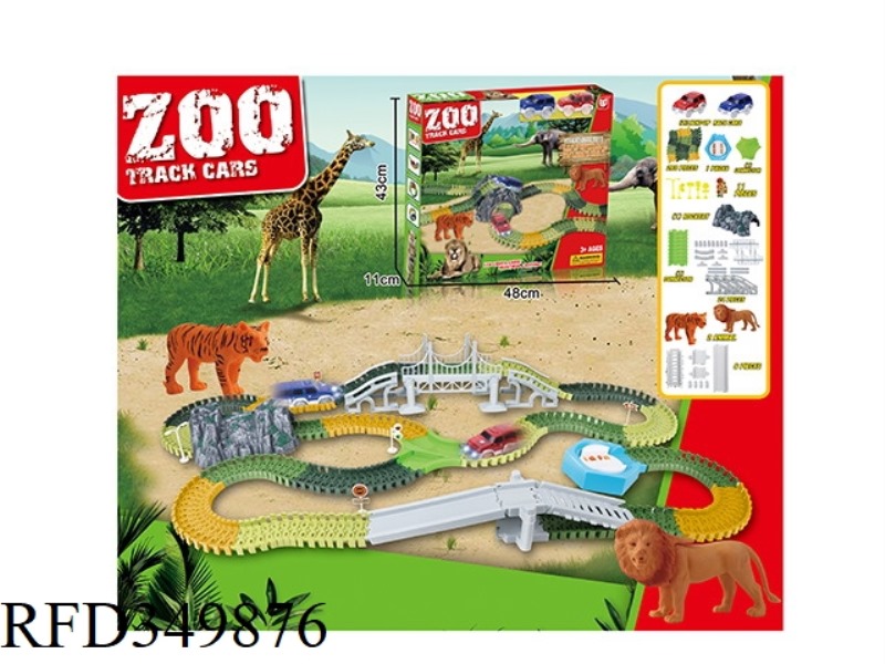 ZOO ASSEMBLED RAIL CAR (DIY)