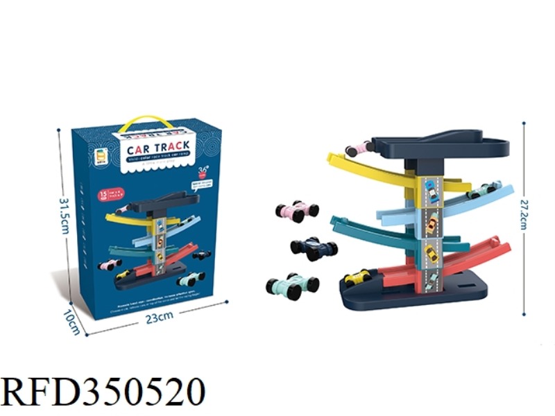 BUILDING BLOCK JENGA RAIL CAR