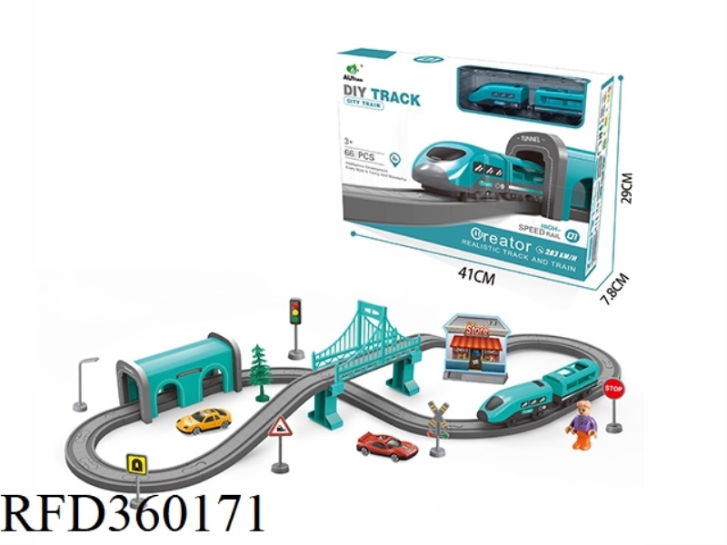 B/O TRUCK 66PCS