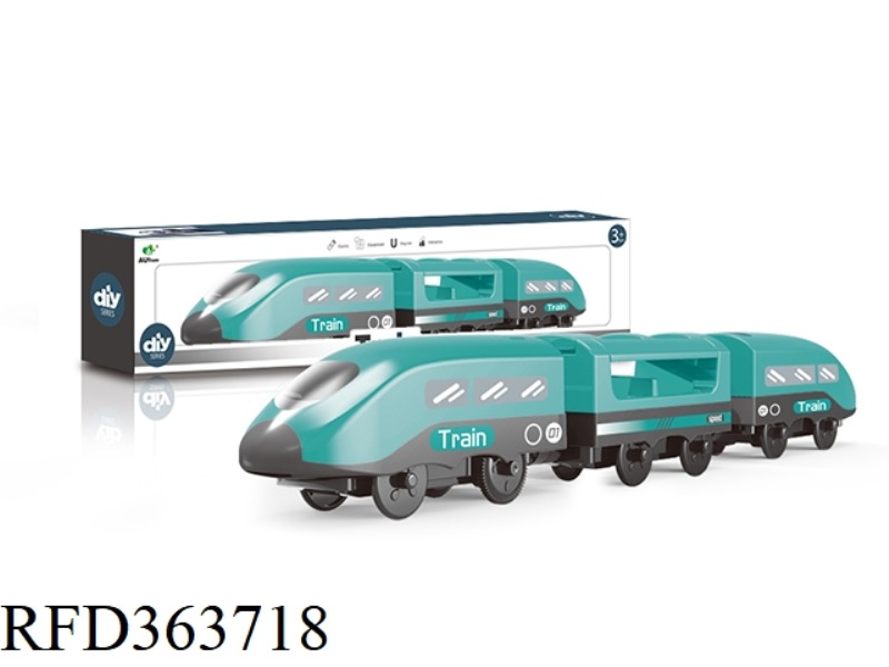 ELECTRIC CITY CAR + TAXI CARRIAGE (THREE SECTIONS)
