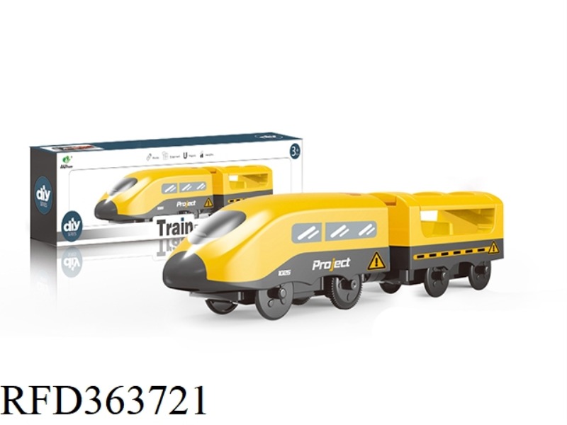 ELECTRIC ENGINEERING VEHICLE + TAXI CARRIAGE (TWO SECTIONS)