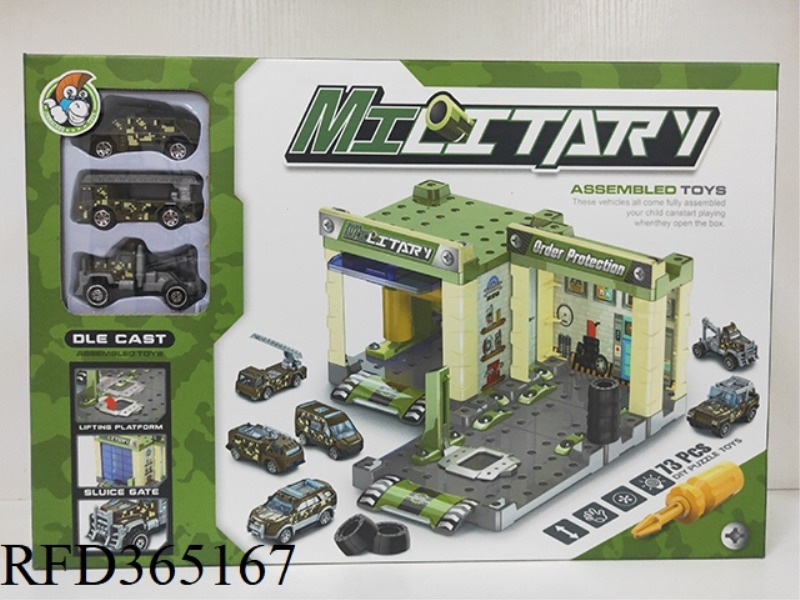 DISASSEMBLY AND ASSEMBLY OF THE MILITARY