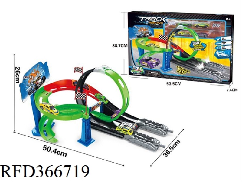 2 IN 1 EJECTION TRACK SCENE SET