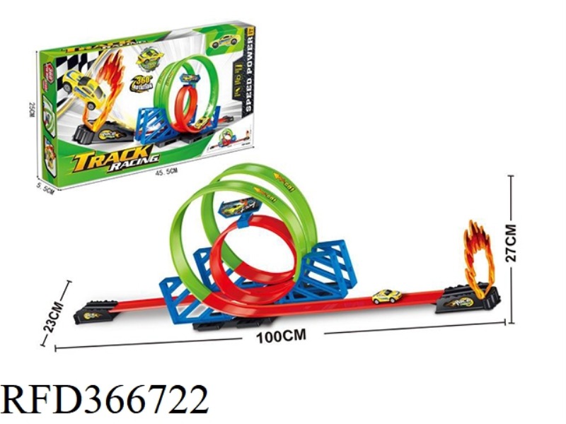 PULL BACK RAIL CAR SET