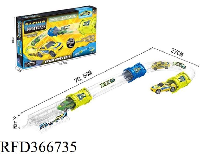 PIPELINE EJECTION RAIL CAR SET