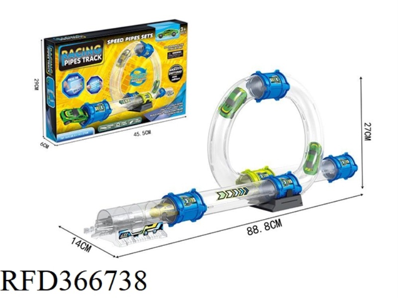 PIPELINE EJECTION RAIL CAR SET
