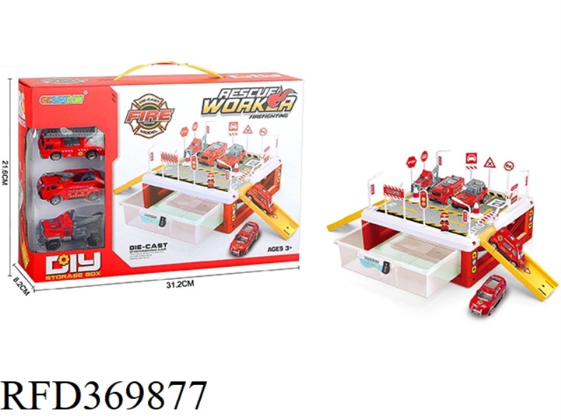 FIRE PARKING LOT STORAGE BOX