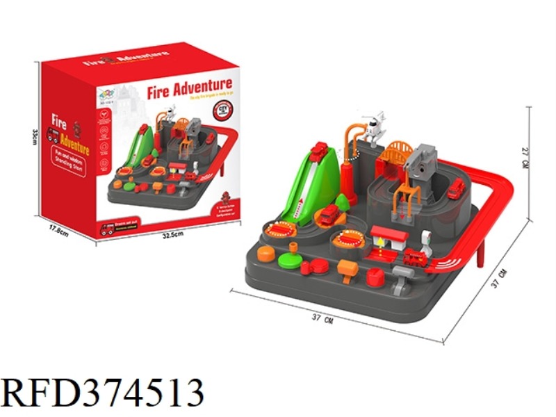 SIX KEY CITIES FIRE BIG ADVENTURE (4 CARS)