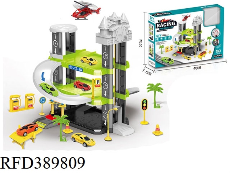 TAXI RACING TRACK PARKING LOT