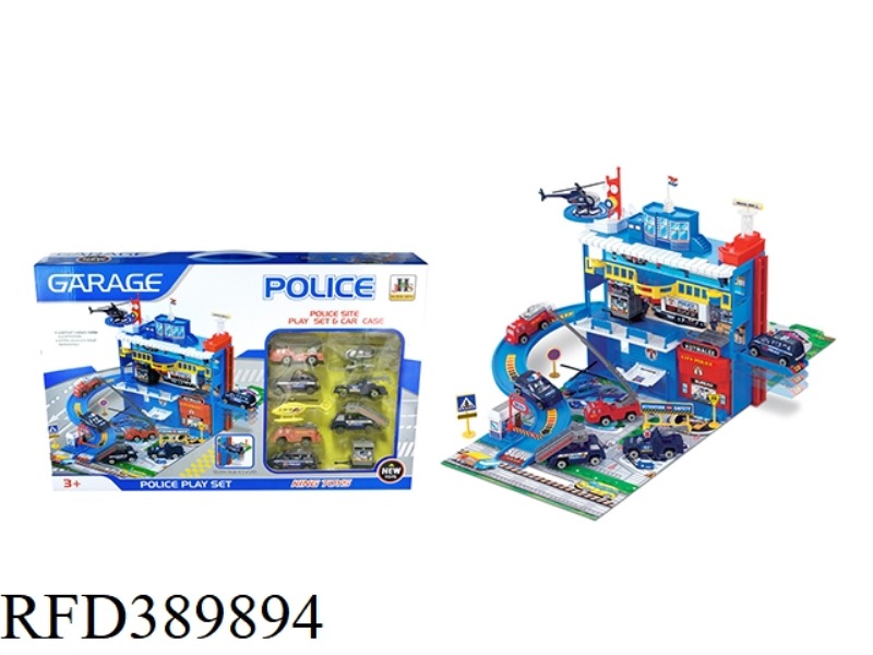 POLICE PARKING LOT