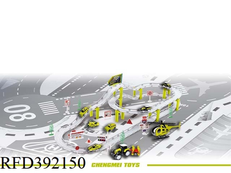ELECTRIC CITY RAIL CAR ALLOY SET (FARMER SERIES)
