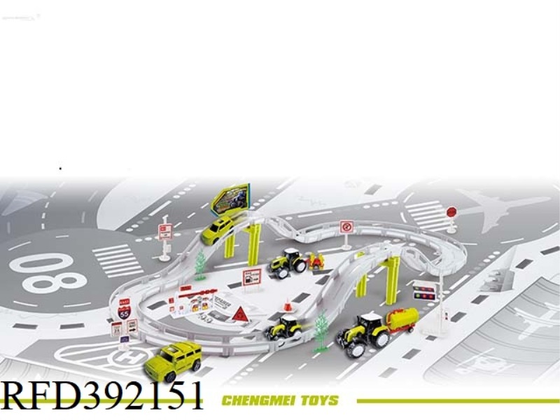 ELECTRIC CITY RAIL CAR ALLOY SET (FARMER SERIES)