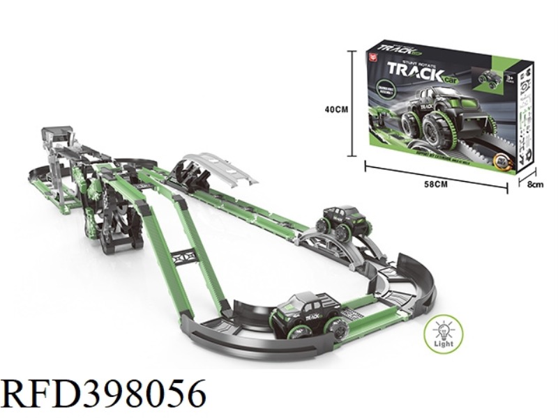ELECTRIC STUNT ROLLING RAIL CAR