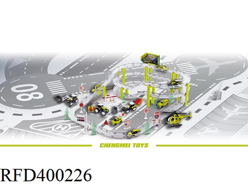 ELECTRIC CITY RAIL CAR ALLOY SET (FARMER SERIES)