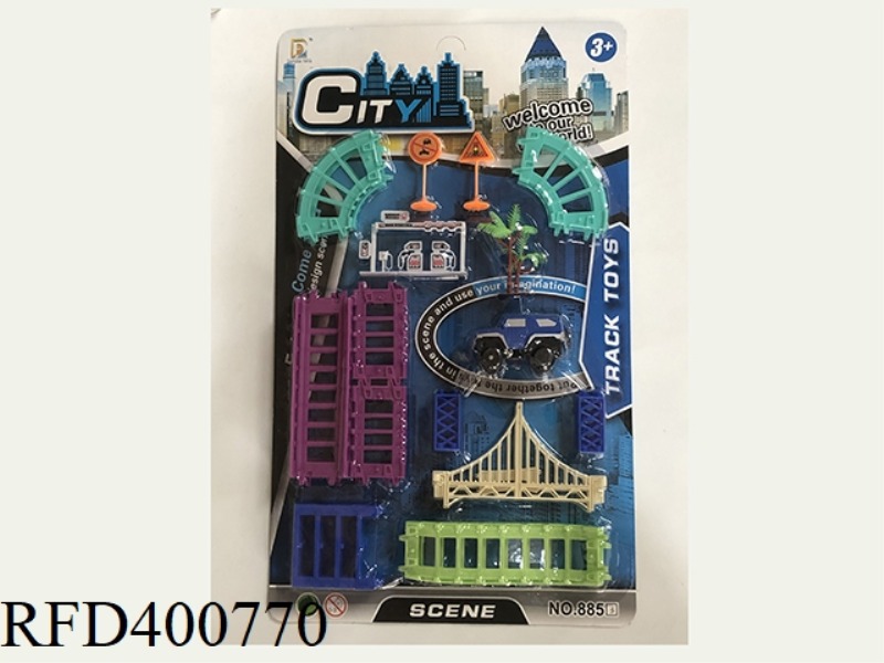COLOR ASSEMBLED URBAN RAIL CAR